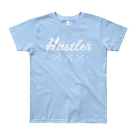 2 In 2 Out Apparel Baby Blue / 8yrs "HUSTLER XXX" Youth Short Sleeve T-Shirt