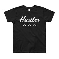 2 In 2 Out Apparel Black / 8yrs "HUSTLER XXX" Youth Short Sleeve T-Shirt