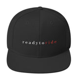 2 In 2 Out Apparel Black "READY TO RIDE" Snapback Hat