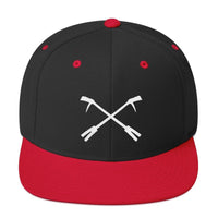 2 In 2 Out Apparel Black/ Red "Logo" Snapback Hat