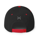 2 In 2 Out Apparel Black/ Red "READY TO RIDE" Snapback Hat