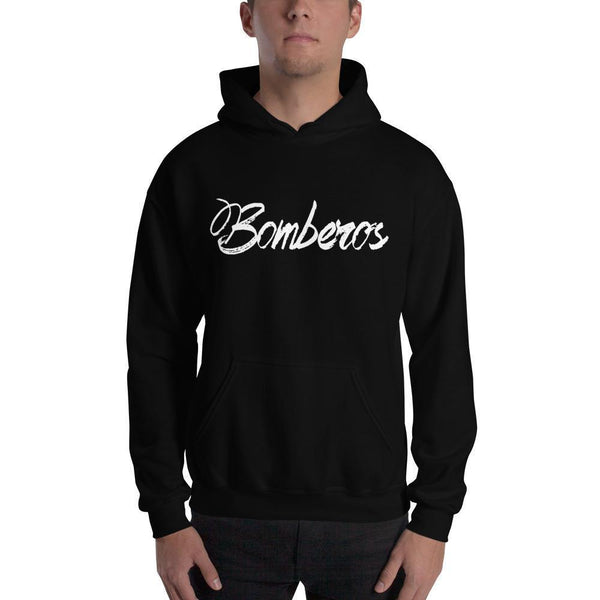 2 In 2 Out Apparel Black / S "BOMBEROS" Hooded Sweatshirt