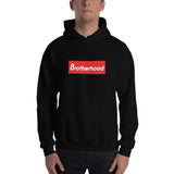 2 In 2 Out Apparel Black / S "BROTHERHOOD" Hooded Sweatshirt