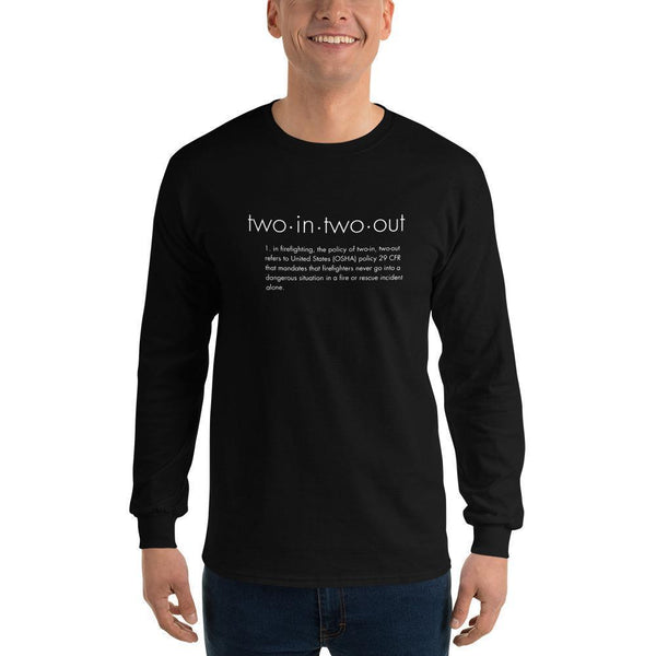 2 In 2 Out Apparel Black / S "DEFINITION" Long Sleeve T-Shirt
