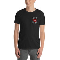 2 In 2 Out Apparel Black / S "HI HATER" Short-Sleeve Unisex T-Shirt