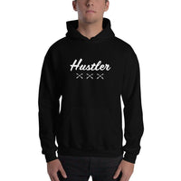 2 In 2 Out Apparel Black / S "HUSTLER XXX" Hooded Sweatshirt