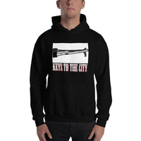 2 In 2 Out Apparel Black / S "KEYS TO THE CITY" Hooded Sweatshirt