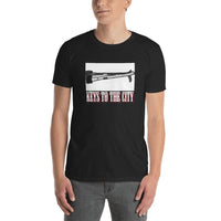2 In 2 Out Apparel Black / S "KEYS TO THE CITY" Short-Sleeve Unisex T-Shirt