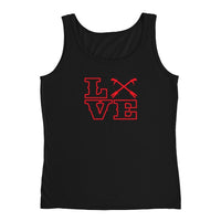 2 In 2 Out Apparel Black / S "Love Knot" Ladies' Tank