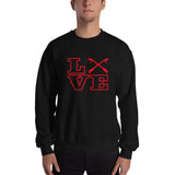 2 In 2 Out Apparel Black / S "LOVE KNOT" Sweatshirt