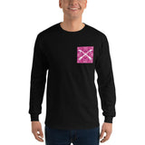 2 In 2 Out Apparel Black / S "PURP LOGO" Long Sleeve T-Shirt