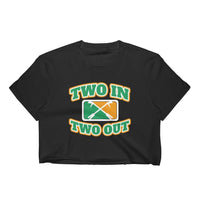 2 In 2 Out Apparel Black / S "St.Paddy's Edition" Women's Crop Top