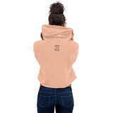 2 In 2 Out Apparel Black / S "UGLY SWEATER" Crop Hoodie