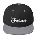 2 In 2 Out Apparel Black/ Silver "BOMBEROS" Snapback Hat