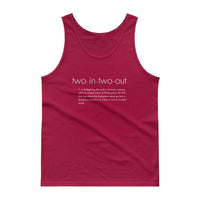 2 In 2 Out Apparel Cardinal Red / S "DEFINITION" Tank top
