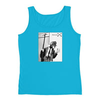2 In 2 Out Apparel Caribbean Blue / S "X Tribute" Ladies' Tank