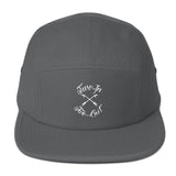 2 In 2 Out Apparel Charcoal gray "Logo" 5 Panel Camper