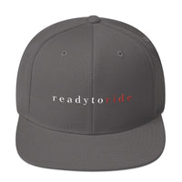 2 In 2 Out Apparel Dark Grey "READY TO RIDE" Snapback Hat