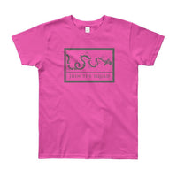 2 In 2 Out Apparel Fuchsia / 8yrs "JOIN THE SQUAD" Youth Short Sleeve T-Shirt