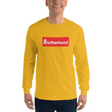 2 In 2 Out Apparel Gold / S "BROTHERHOOD" Long Sleeve T-Shirt