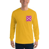 2 In 2 Out Apparel Gold / S "PURP LOGO" Long Sleeve T-Shirt