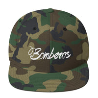2 In 2 Out Apparel Green Camo "BOMBEROS" Snapback Hat