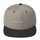 2 In 2 Out Apparel Heather/Black "READY TO RIDE" Snapback Hat