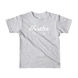 2 In 2 Out Apparel Heather Grey / 2yrs "HUSTLER XXX" Short sleeve kids t-shirt