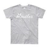 2 In 2 Out Apparel Heather Grey / 8yrs "HUSTLER XXX" Youth Short Sleeve T-Shirt