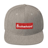 2 In 2 Out Apparel Heather Grey "BROTHERHOOD" Snapback Hat