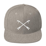 2 In 2 Out Apparel Heather Grey "Logo" Snapback Hat