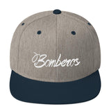 2 In 2 Out Apparel Heather Grey/ Navy "BOMBEROS" Snapback Hat
