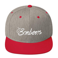 2 In 2 Out Apparel Heather Grey/ Red "BOMBEROS" Snapback Hat