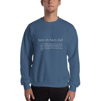 2 In 2 Out Apparel Indigo Blue / S "DEFINITION" Sweatshirt