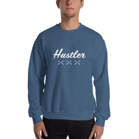 2 In 2 Out Apparel Indigo Blue / S "HUSTLER XXX" Sweatshirt