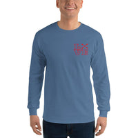 2 In 2 Out Apparel Indigo Blue / S "LOVE KNOT" Long Sleeve T-Shirt