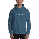 2 In 2 Out Apparel Indigo Blue / S "LOYALTY" Hooded Sweatshirt