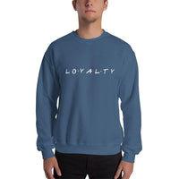 2 In 2 Out Apparel Indigo Blue / S "LOYALTY" Sweatshirt