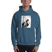 2 In 2 Out Apparel Indigo Blue / S "X TRIBUTE" Hooded Sweatshirt