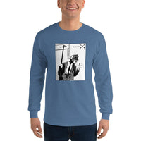 2 In 2 Out Apparel Indigo Blue / S "X TRIBUTE" Long Sleeve T-Shirt