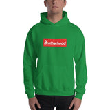 2 In 2 Out Apparel Irish Green / S "BROTHERHOOD" Hooded Sweatshirt