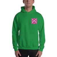 2 In 2 Out Apparel Irish Green / S "PURP LOGO" Hooded Sweatshirt
