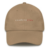 2 In 2 Out Apparel Khaki "READY TO RIDE" Dad hat