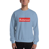 2 In 2 Out Apparel Light Blue / S "BROTHERHOOD" Sweatshirt