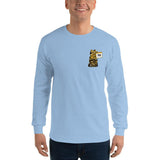 2 In 2 Out Apparel Light Blue / S "CHINESE 72" Long Sleeve T-Shirt