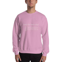 2 In 2 Out Apparel Light Pink / S "DEFINITION" Sweatshirt