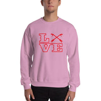 2 In 2 Out Apparel Light Pink / S "LOVE KNOT" Sweatshirt