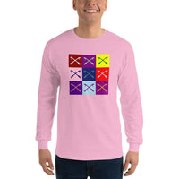 2 In 2 Out Apparel Light Pink / S "WARHOL" Long Sleeve T-Shirt