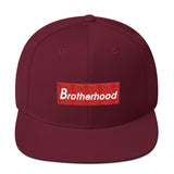 2 In 2 Out Apparel Maroon "BROTHERHOOD" Snapback Hat