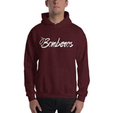 2 In 2 Out Apparel Maroon / S "BOMBEROS" Hooded Sweatshirt